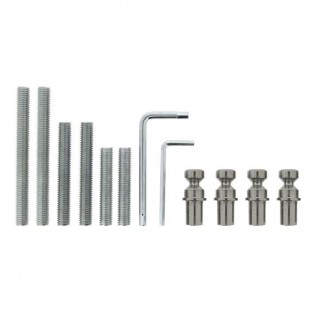 Alpertec Kit De Fixation Pour Toutes Barres De Tirage Fixation