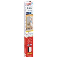 Tesa Insect Stop Cadres ALU COMFORT pour Portes - Moustiquaire avec Cadre en Aluminium pour Portes-fenetres & Clear View - Blanc