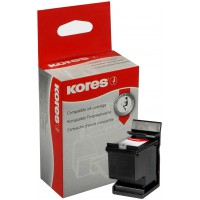 Kores - cartouches d'encre hp rechargees C9364EE, noir