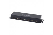 LogiLink UA0148 Hub USB 2.0 7 Ports Noir