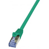 LogiLink PrimeLine Cable reseau Cat6A S/FTP AWG26 PIMF LSZH 10 m Vert