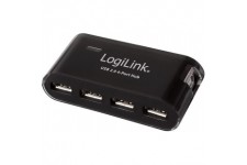 LogiLink UA0085 Hub USB 2.0 4 Ports 2 A Noir