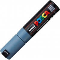 Uni-Ball Posca Marqueur a bout cisele Large - Slate Gris