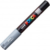 POSCA MARQUEUR GRIS 1MM EXTRA FIN CONIQUE