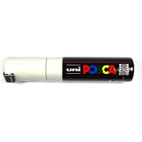 Uni-Ball Posca 181301 - Marqueur Pointe Large Conique PC - 7M, 4,5 - 5,5 mm, Blanc