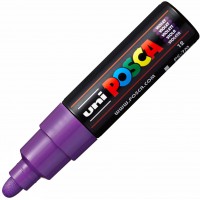 Uni-Ball Posca 181334 - Marqueur Pointe Large Conique PC - 7M, 4,5-5,5 mm, Violet