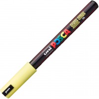 uni-ball Marqueur Uni Posca 181705 - Pointe extra fine - 0,7 mm - Jaune clair