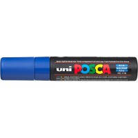 UNI-BALL Marqueur Pte rectangulaire extra-large POSCA PC17K 15mm Bleu Fonce