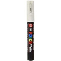 Posca - PC1MC - Marqueur pointe conique extra-fine - Blanc