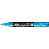 UNI-BALL Marqueur Pte conique extra-fine POSCA PC1MC 0,7-1mm Bleu Clair