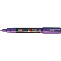 UNI-BALL Marqueur Pte conique extra-fine POSCA PC1MC 0,7-1mm Violet