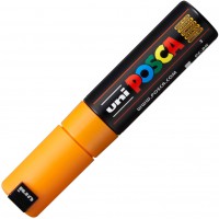 Uni-Ball Posca Marqueur pointe large biseautee large - Jaune