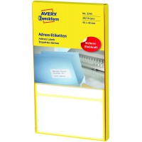 AVERY Zweckform Adress-Etiketten, 95 x 48 mm, zickzack, 282 Pezzi