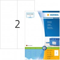 Herma 4658 etiquettes 105 x 297 Premium A4 200 pieces Blanc