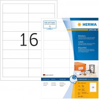 Herma 4815 etiquettes jet d'encre 97 x 33,8 A4 Blanc