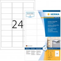 HERMA 9537 etiquette auto-collante Rectangle Blanc 960 piece(s)