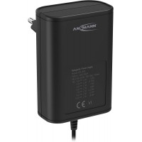 Ansmann 1201-0024 Bloc dalimentation reglable 12 V/DC, 9 V/DC, 7.5 V/DC, 6 V, 4.5 V/DC, 3 V 1500 mA 18 W