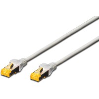 DIGITUS ASSMANN Electronic Cat 6A S-FTP - Cable reseau (10m, Cat6a, S/FTP (S-STP)) Gris