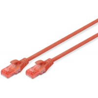 Digitus 0.25m Cat6 U/UTP cable de reseau 0,25 m U/UTP (UTP) Rouge - Cables de reseau (0,25 m, Cat6, U/UTP (UTP), RJ-45, RJ-45, R