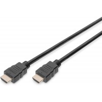 DIGITUS Cable HDMI Premium - UHD 4K - 2m - HDR, Ethernet, ARC, CEC, 3D, Dolby, HDMI 2.0 - Compatible PS4, PS5, Xbox