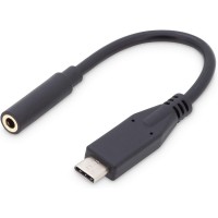 DIGITUS USB Type-Câ„¢ audio adapter cable, Type-Câ„¢ to 3.5mm stereo