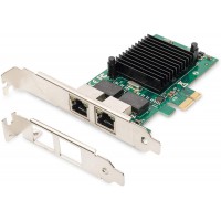 DIGITUS Carte PCI Express Dual Gigabit Ethernet, 2 Ports DN-10132