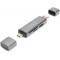 DIGITUS Hub a  Double Lecteur de Carte USB-Câ„¢ USB 3.0, OTG