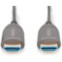 DIGITUS HDMI AOC Hybrid LWL Kabel, UHD 8K, Typ-A St/St, 20m