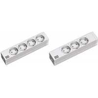 333.0122 4AC Outlet(s) 2m Blanc multiprise