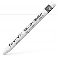 Caran d'Ache 7500.001 Aquarelle de crayon Cire neoc OCTOCOLOR II Blanc