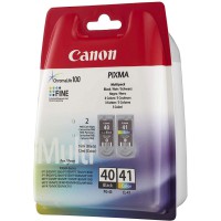 PG-40/CL-41 Cartouches Multipack Noire + Couleur (Multipack plastique)