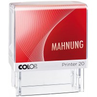 COLOP 152225 Printer 20 Tampon encreur avec texte en carton pliable Rouge