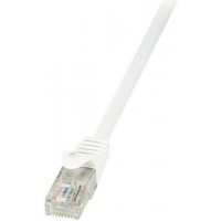 LogiLink EconLine Cable reseau Cat6 U/UTP AWG24 0,50 m Blanc