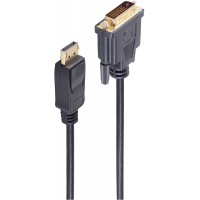 Jeu de bs77495-1 Basic S DisplayPort Cable DVI-D 24 + 1, 5 m Noir