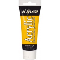 C. peinture acrylique el Greco, jaune cadmium, 75 ml