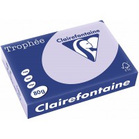 Clairefontaine - 1872-LIL Trophee - Ramette de 500 feuilles papier A4-80 g - Lilas