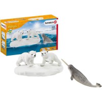 SCHLEICH - Glissade des ours polaires