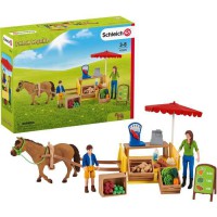 SCHLEICH - Étal mobile de la ferme