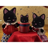 SYLVANIAN FAMILIES La famille chat magicien Pour Enfant - Les familles