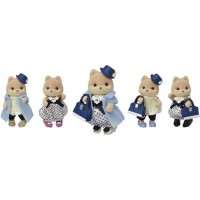 SYLVANIAN FAMILIES La valisette de mode et grande soeur chien caramel Pour Enfant - Le village