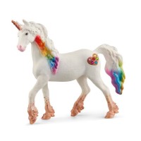 SCHLEICH - Licorne arc-en-ciel, femelle - 70726