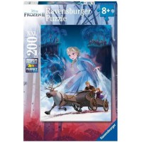 LA REINE DES NEIGES 2 Puzzle 200 pieces XXL - La foret mystérieuse - Ravensburger - Puzzle Enfant 200 pieces - Des 8 ans