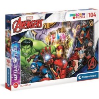 Clementoni - Brilliant 104 pieces - Marvel