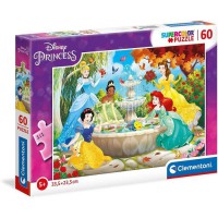 Clementoni - 60 pieces - Princesses