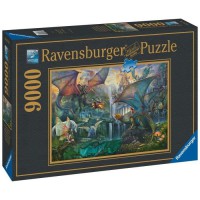 Ravensburger - Puzzle 9000 pieces - La foret magique des dragons