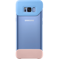 Coque Pop Cover Samsung EF-MG955CL transparente et bleue pour Galaxy S8 + 