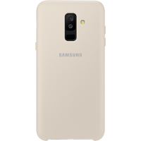 Coque rigide Samsung EF-PA605CF dorée pour Galaxy A6+ A605 2018