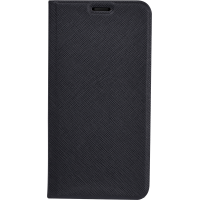 Etui folio noir pour Huawei P20 Lite