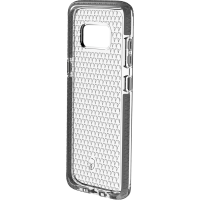 Coque Renforcée LIFE Garantie à vie Contour Argent pour Samsung G S8 Force Case