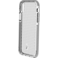 Coque Renforcée LIFE Garantie à vie Contour Argent pour iPhone X/XS Force Case